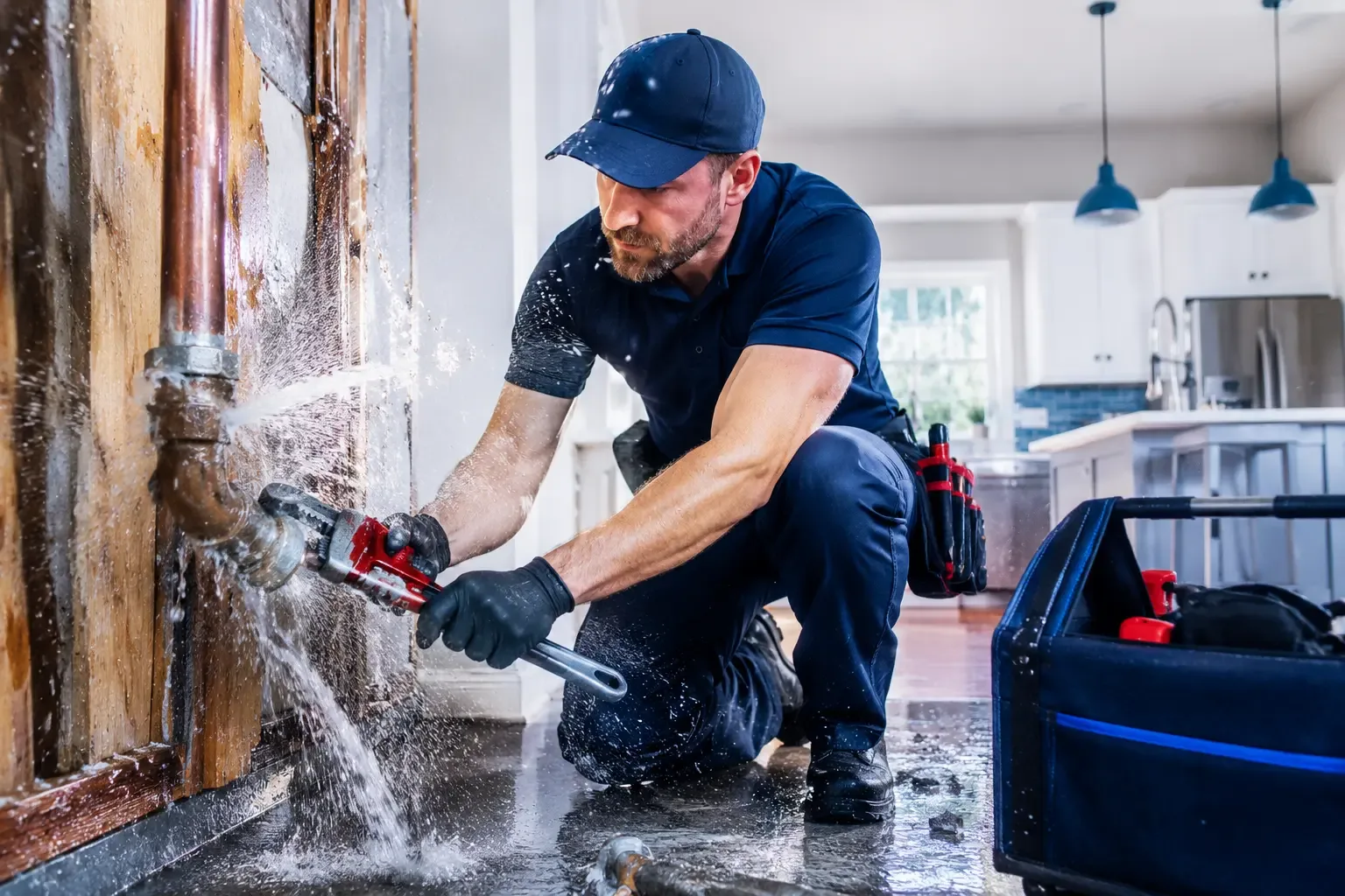 Local emergency pipe repair professionals in Westville, IL